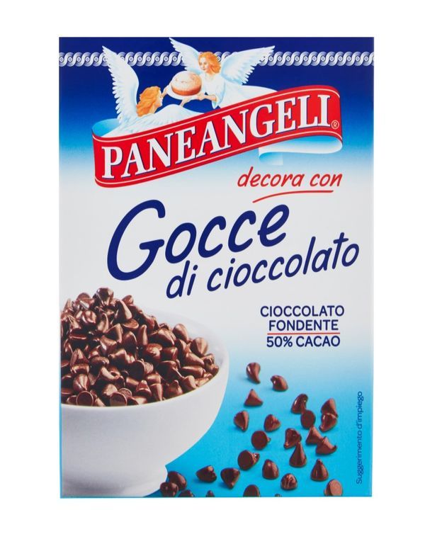 PANEANGELI Dunkle Schokoladenchips 125G