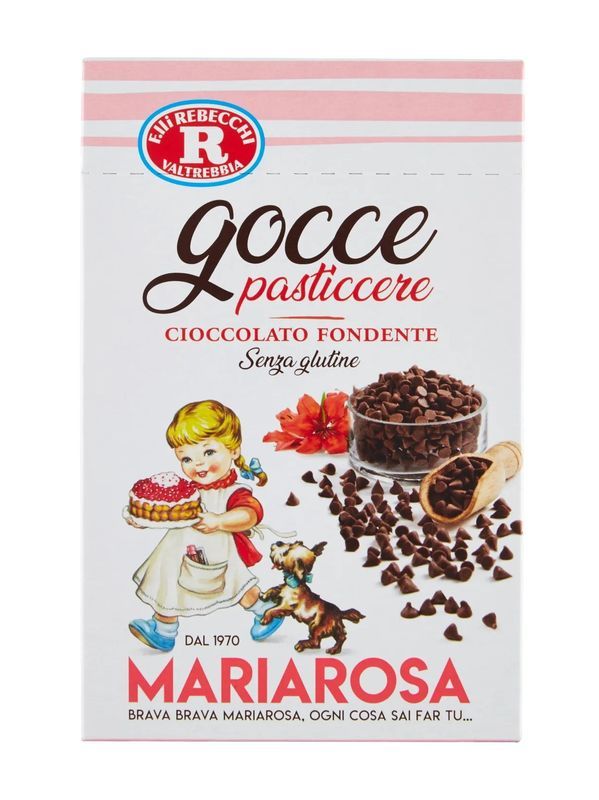 REBECCHI Mariarosa Dunkle Schokoladenchips 125G