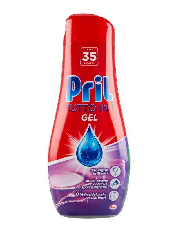 PRIL Tutto In 1 Gel Lave-Vaisselle Classique 630Ml