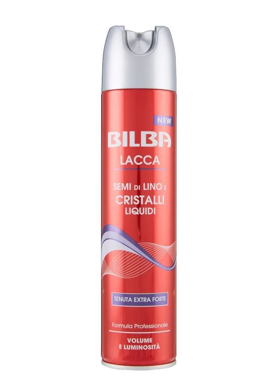 BILBA Styling Per Capelli Lacca Semi Di Lino E Cristalli Liquidi 250Ml