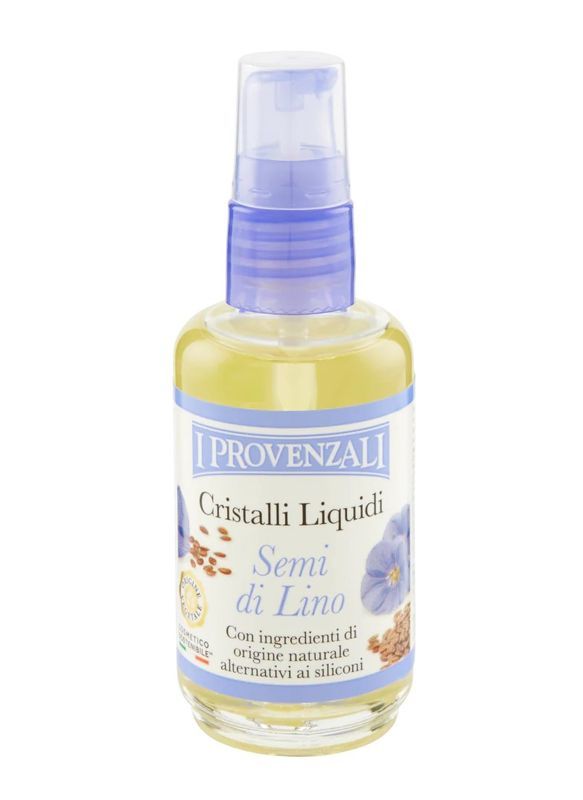 I PROVENZALI Styling Per Capelli Cristalli Liquidi Con Olio Di Lino 50Ml