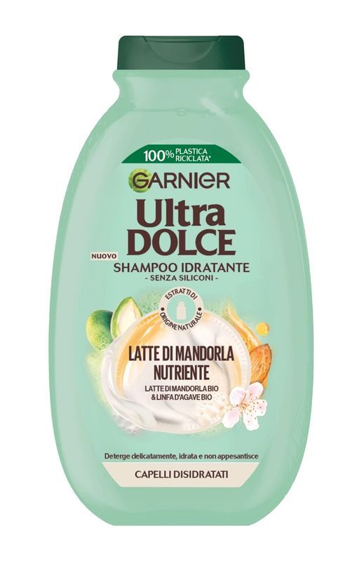 GARNIER Ultra Dolce Shampoo Latte Mandorla 250Ml