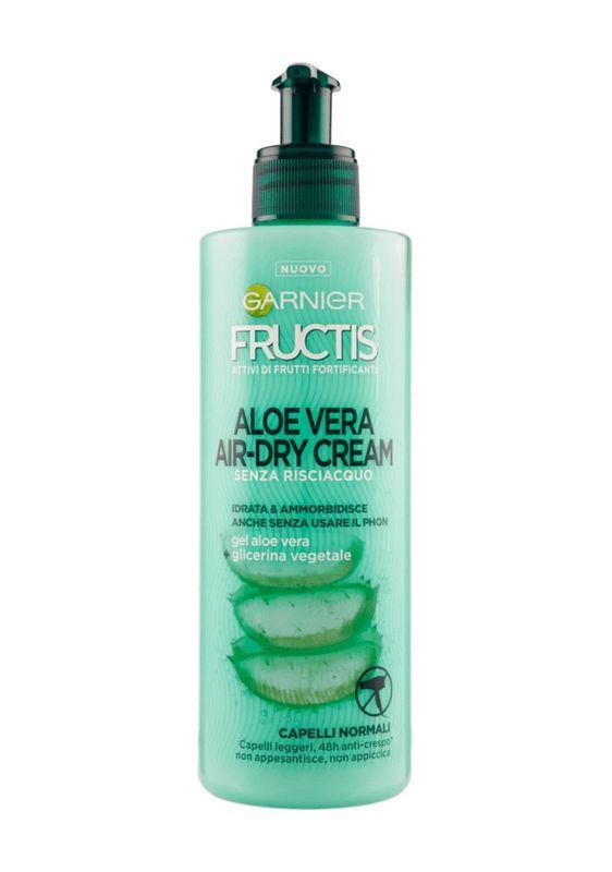 GARNIER Fructis Balsamo Senza Risciacquo Aloe Vera 400Ml