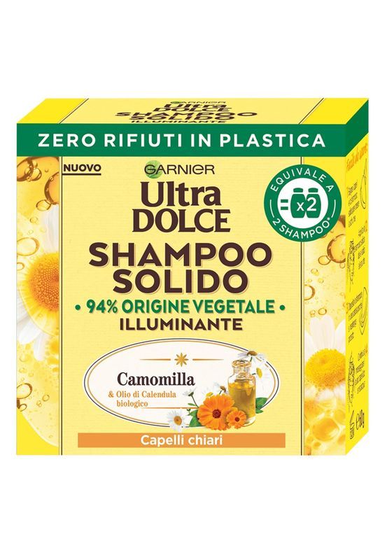 GARNIER Ultra Dolce Shampo Solido Camomilla 60G