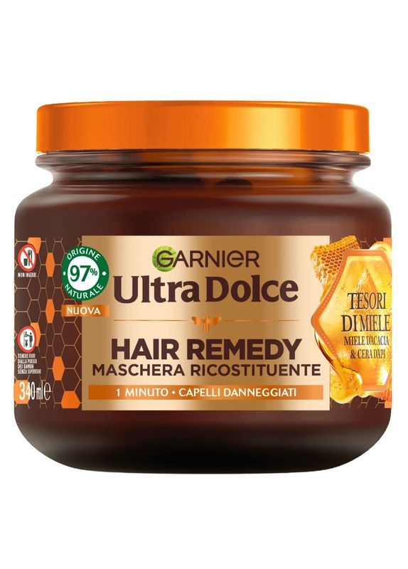 GARNIER Ultra Dolce Maske Schätze Honig 340Ml