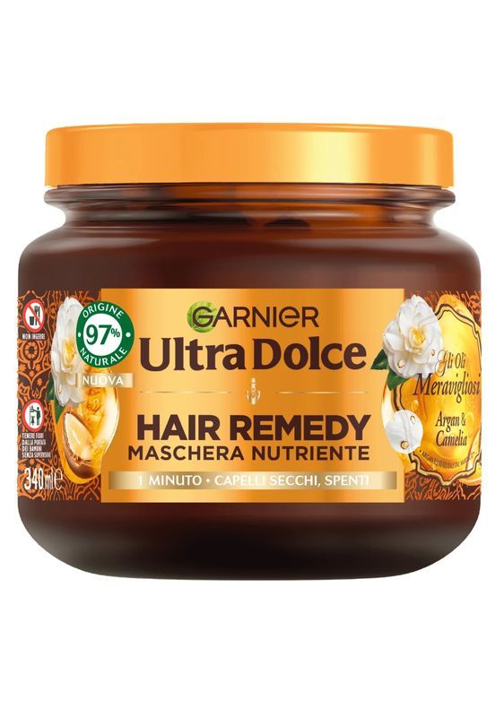 GARNIER Ultra Dolce Maschera Argan E Camelia 340Ml