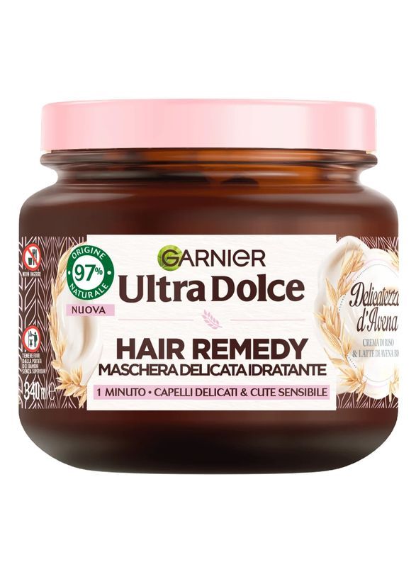 GARNIER Ultra Dolce Maschera Avena 340Ml