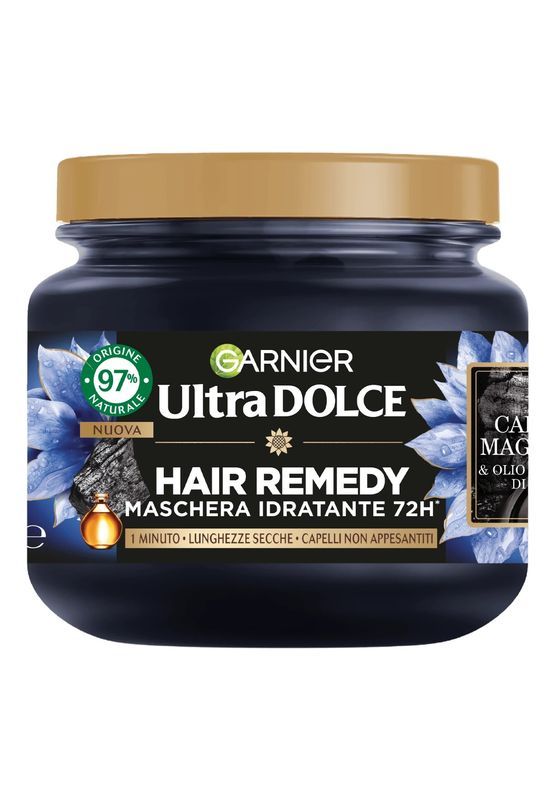 GARNIER Ultra Dolce Maschera Carbone Magnetico 340Ml