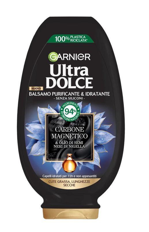 GARNIER Ultra Dolce Balsamo Carbone Magnetico 200Ml