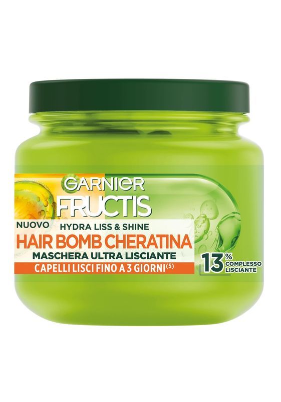 GARNIER Fructis Maske Hydra Liss And Shine 320Ml