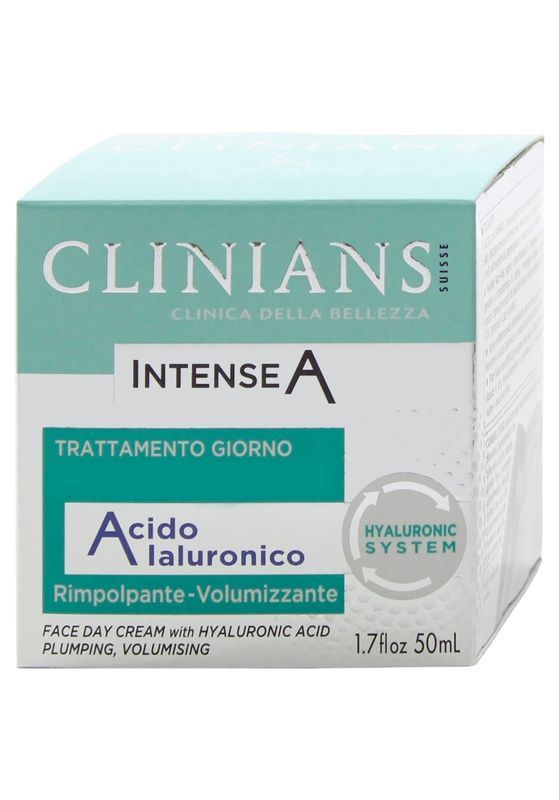CLINIANS Crema Anti Età Giorno Con Acido Ialuronico 50Ml