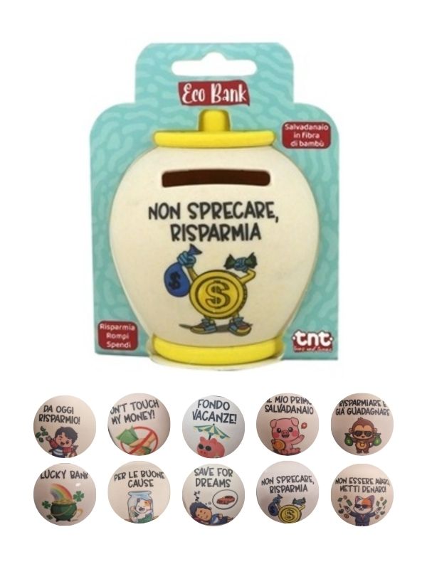 Eco Bank Spardose 9Cm