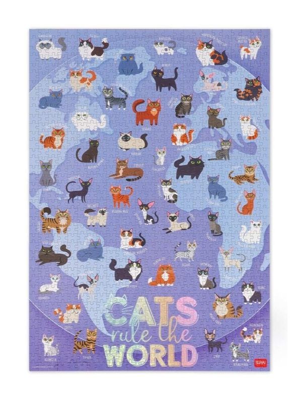 LEGAMI Puzzle Da 1000 Pezzi Kitty