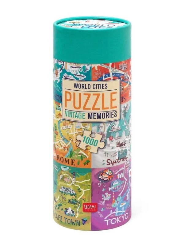 LEGAMI Puzzle Da 1000 Pezzi World Cities