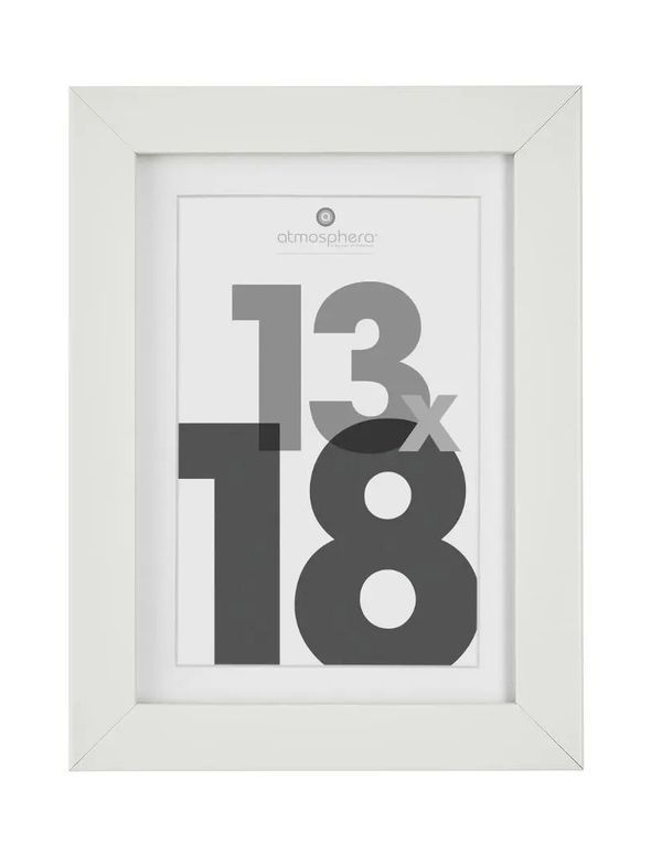 Freistehender Fotohalter Éva Holz Weiß 13X18Cm
