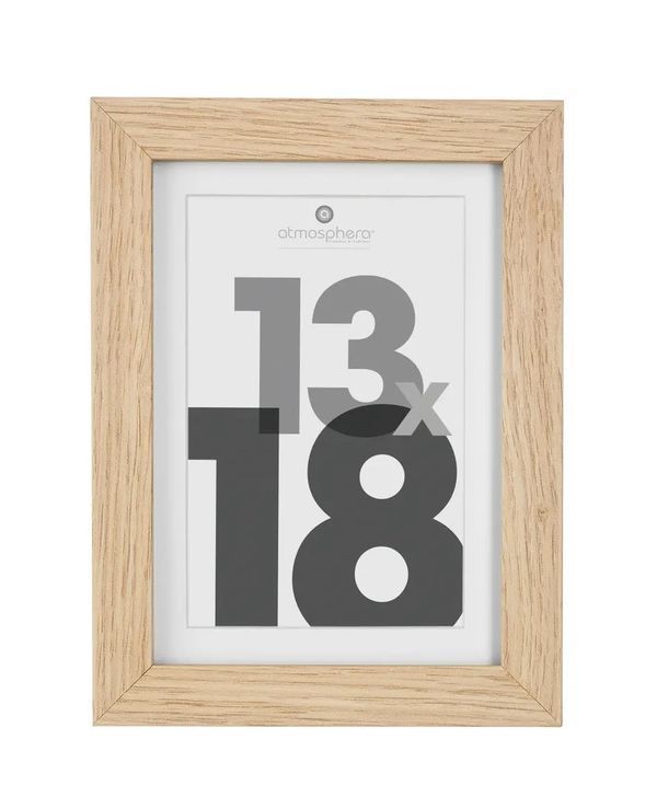 Freistehender Fotohalter Éva Holz Natürlich 13X18Cm