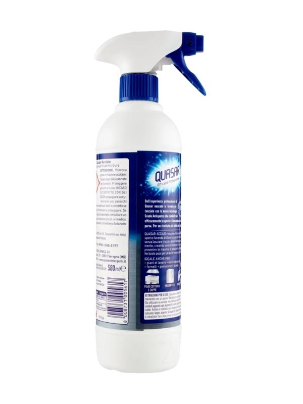 QUASAR Spray Polissage Acier 580Ml