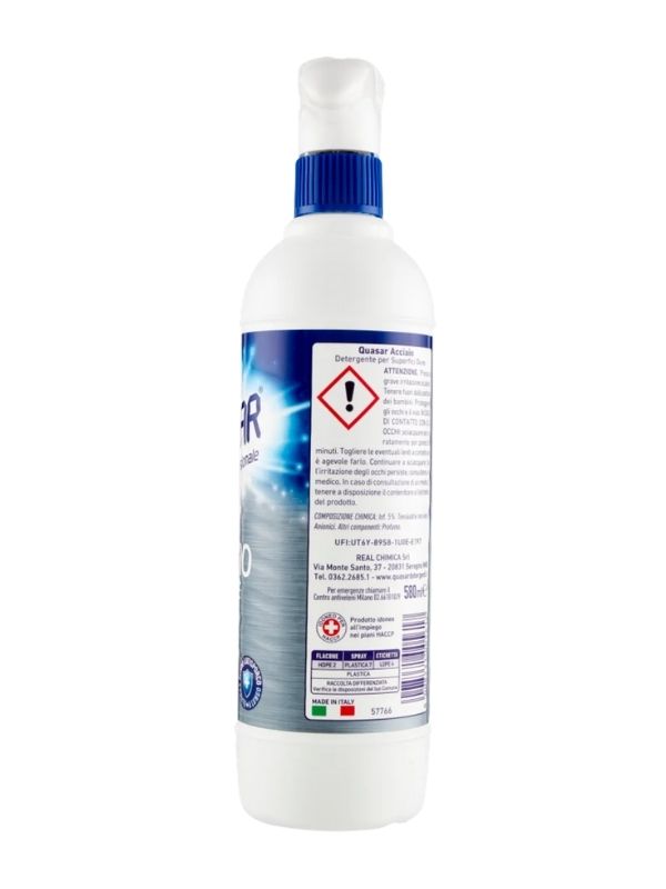 QUASAR Spray Polissage Acier 580Ml