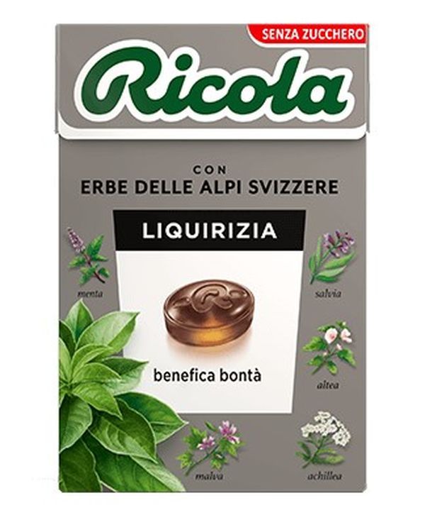 RICOLA Aux Herbes Des Alpes Suisses Et Réglisse 50G