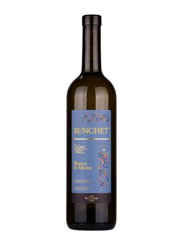 RUNCHET Merlot Blanc Vins Du Tessin DOC 75Cl 13 % Vol