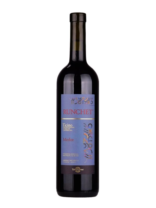 RUNCHET Merlot Vins Du Tessin DOC 75Cl 13 % Vol