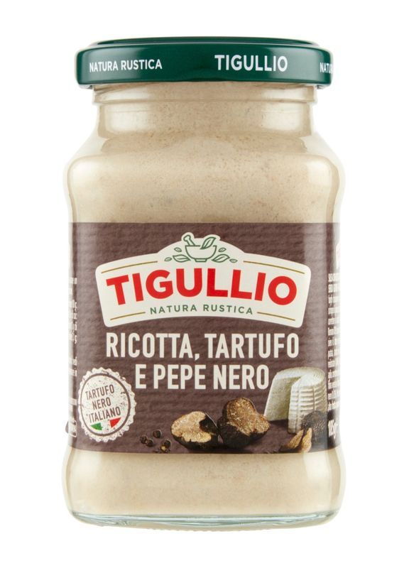 TIGULLIO Pesto Ricotta, Tartufo E Pepe Nero 185G