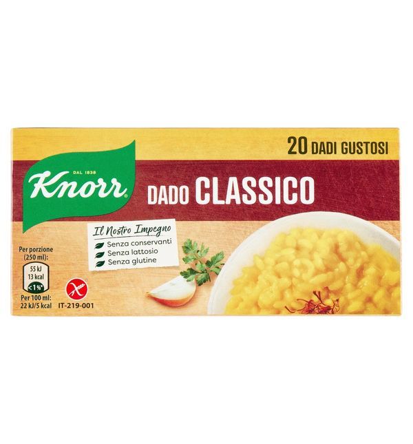 KNORR 20 Dadi Classici 200G