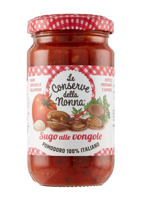 LE CONSERVE DELLA NONNA Sugo Alle Vongole 190G