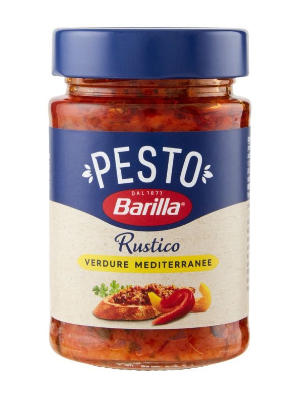 BARILLA Pesto Rustico Mediterraneo 200G