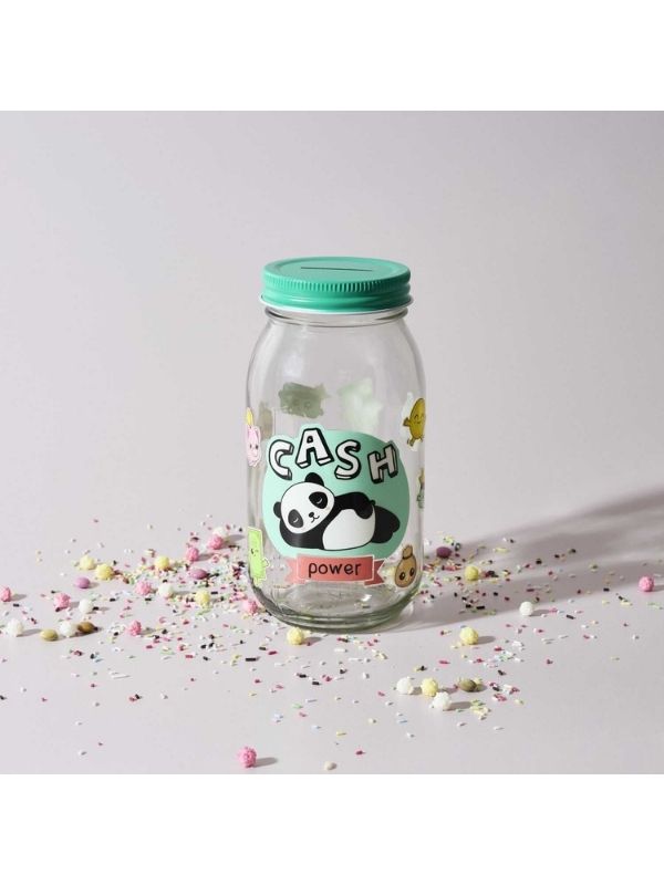 Tirelire En Verre Kawaii 