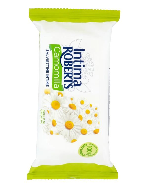 NEUTRO ROBERTS Lingettes Intimes Effet Délicate 12 Pièces