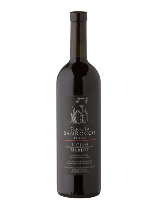 TENUTA SANROCCO Porza Merlot Vins Du Tessin DOC 75Cl 14 % Vol