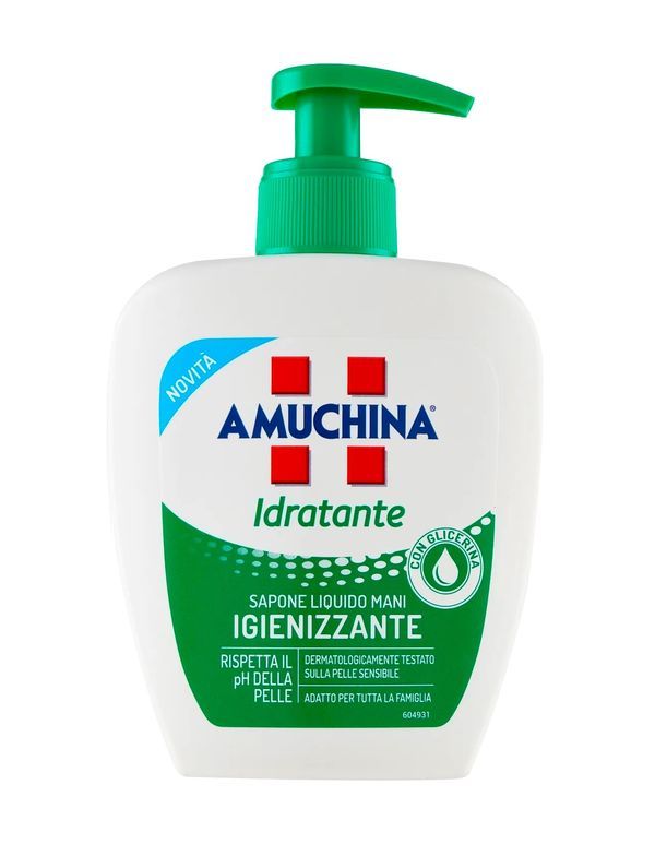 AMUCHINA Sapone Liquido Mani Idratante 250Ml