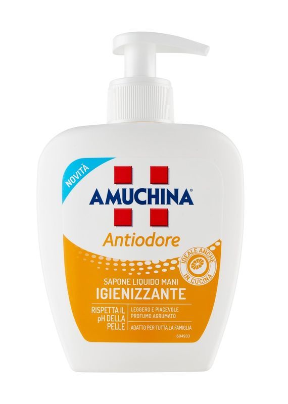 AMUCHINA Sapone Liquido Mani Anti Odore 250Ml