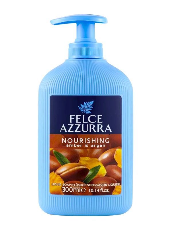 FELCE AZZURRA Sapone Liquido Mani Ambra E Argan 300Ml