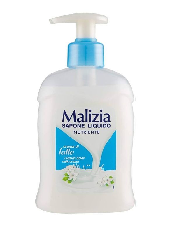 MALIZIA Sapone Liquido Mani Crema Di Latte 300Ml