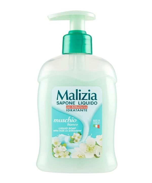 MALIZIA Sapone Liquido Mani Muschio Bianco 300Ml