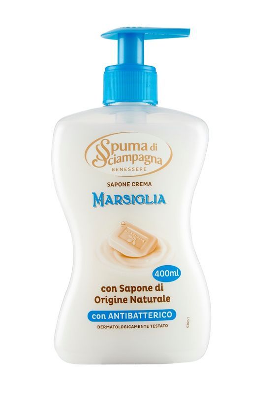 SPUMA DI SCIAMPAGNA Sapone Crema Marsiglia 400Ml