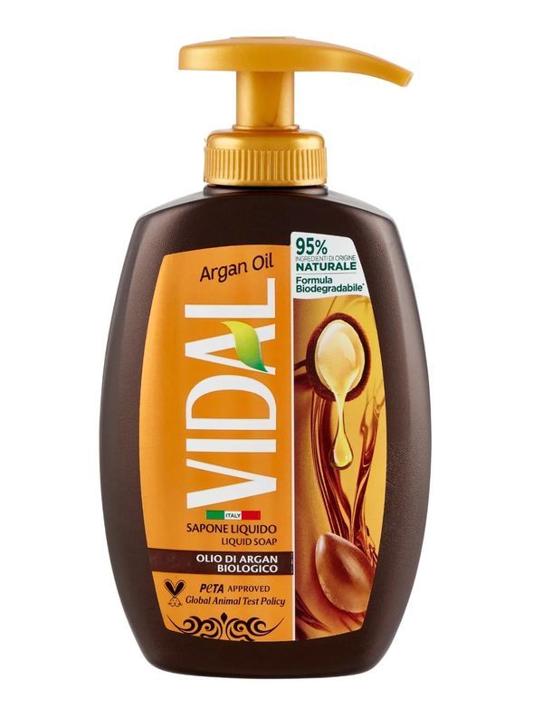 VIDAL Sapone Liquido Mani Olio Di Argan 300Ml