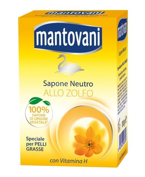 MANTOVANI Saponetta Zolfo 100G