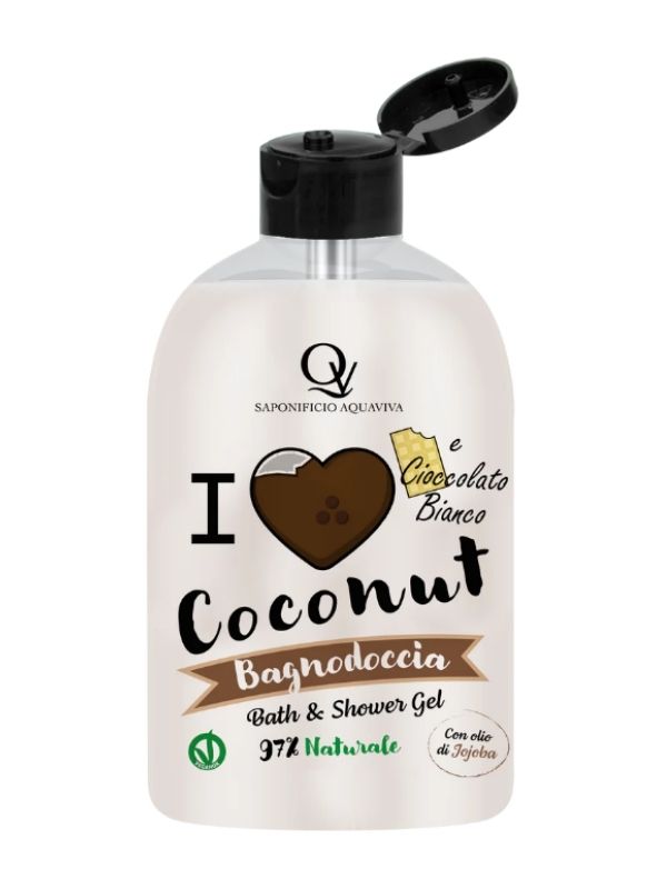 SAPONIFICIO ACQUAVIVA Bagnodoccia Cocco E Cioccolato Bianco 500Ml