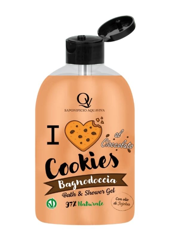 SAPONIFICIO ACQUAVIVA Bagnodoccia Cookies Al Cioccolato 500Ml