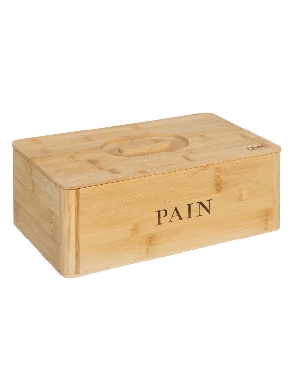 Bambus-Brotkasten 33,2 x 20,2 x 12,7 cm