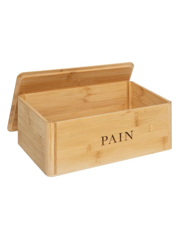 Bambus-Brotkasten 33,2 x 20,2 x 12,7 cm