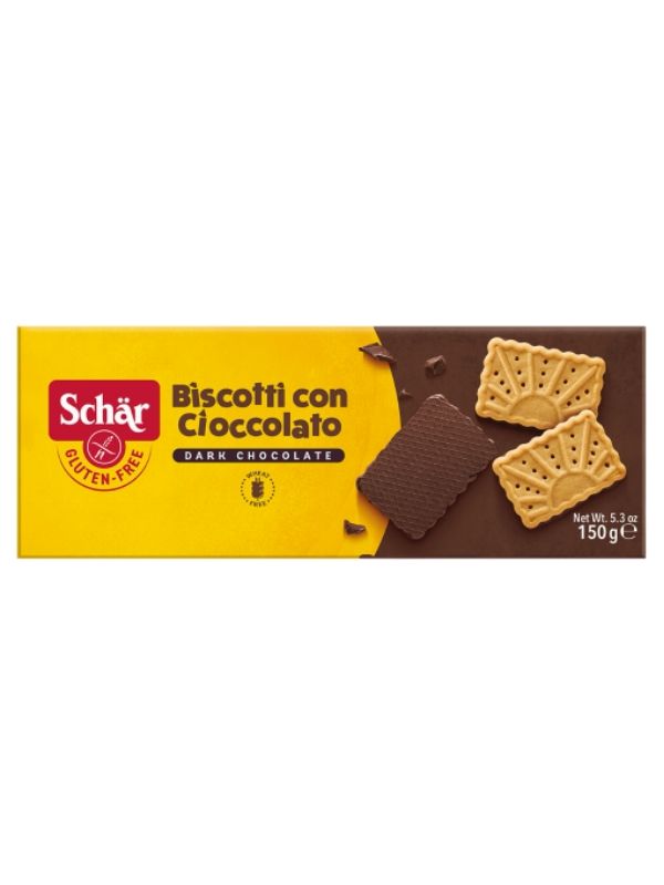 SCHAR  Gluten Free Biscotti Cioccolato 150gr