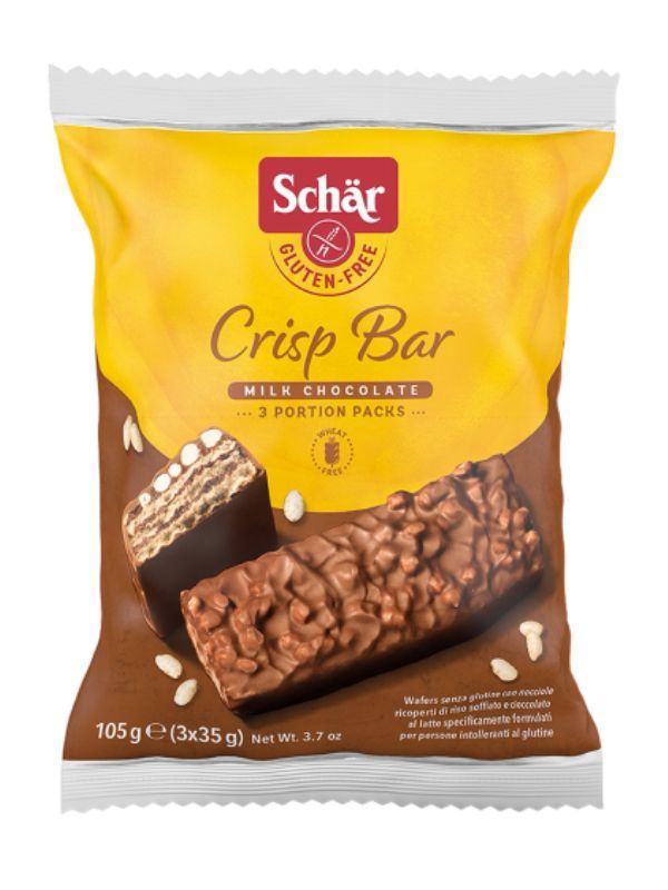 SCHAR  Gluten Free Crisp Bar 105gr