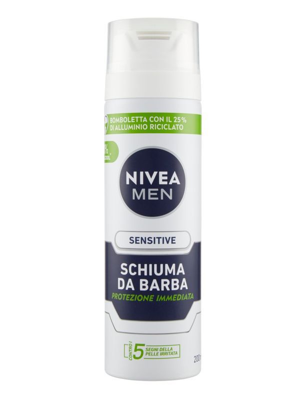 NIVEA Schiuma Barba Sensitive 200Ml