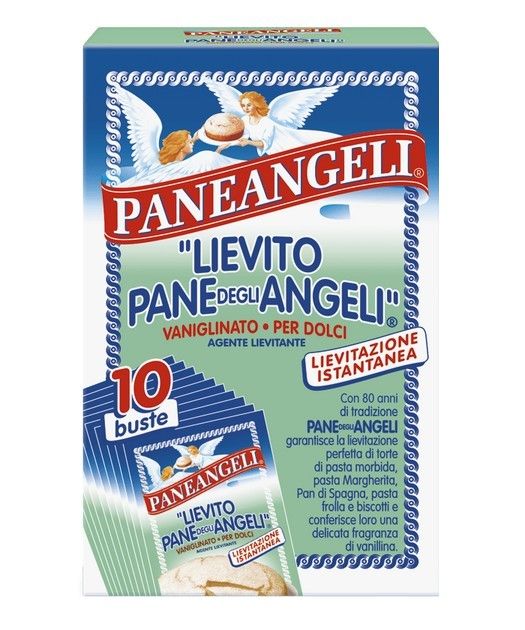 PANEANGELI Lievito Vanigliato Per Dolci - 10 Bustine
