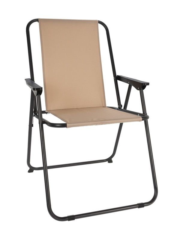 Chaise De Plage Pliante Crème 57X42Cm 