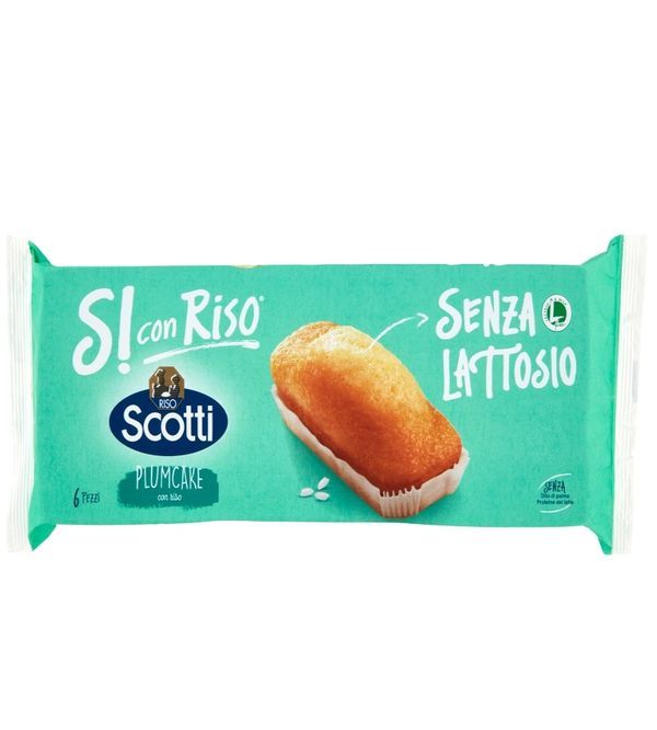 SI CON RISO Gâteau Aux Prunes Sans Lactose 190G